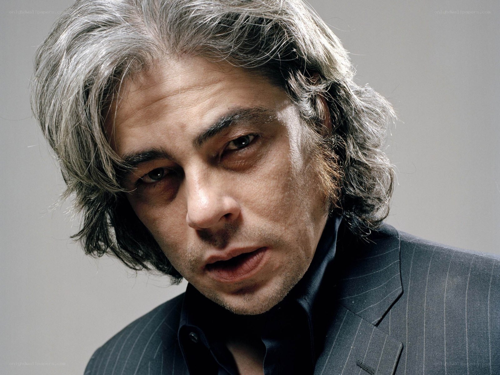 man with gray hair in suit