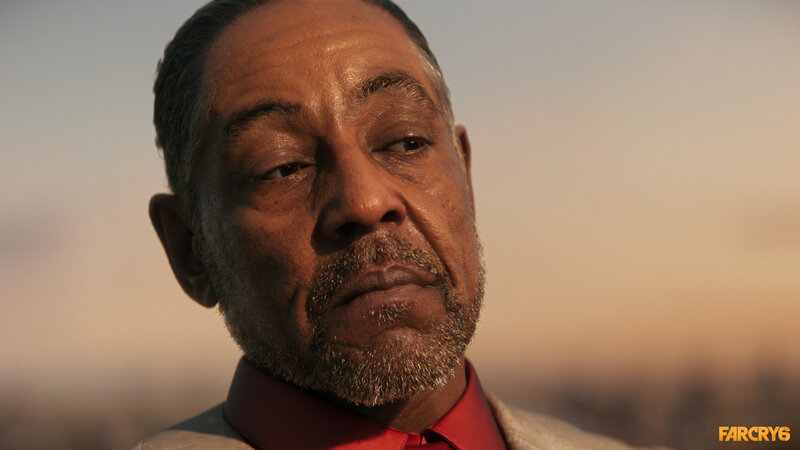 Man with Graying Beard — Orange