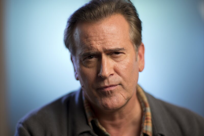 Man with Graying Hair — Blue