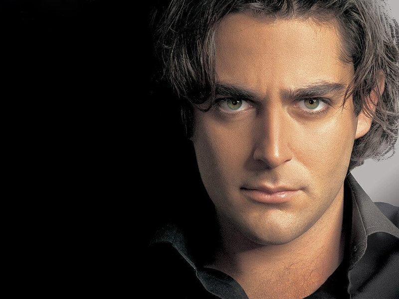 Man with Green Eyes — Black