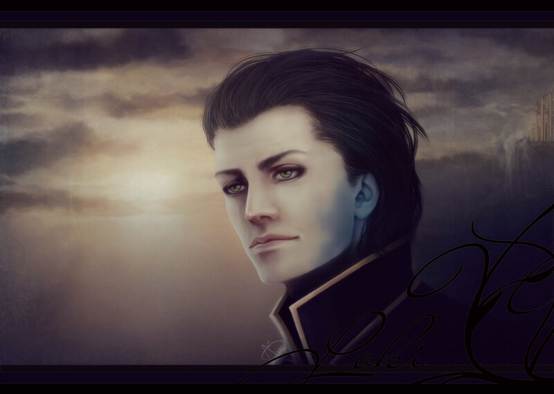 Man with Green Eyes — Purple