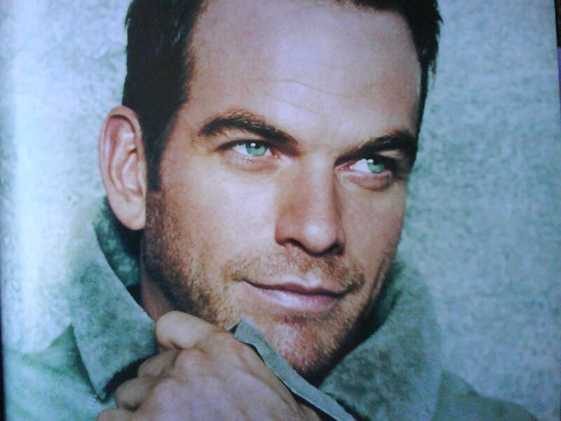 man with green eyes