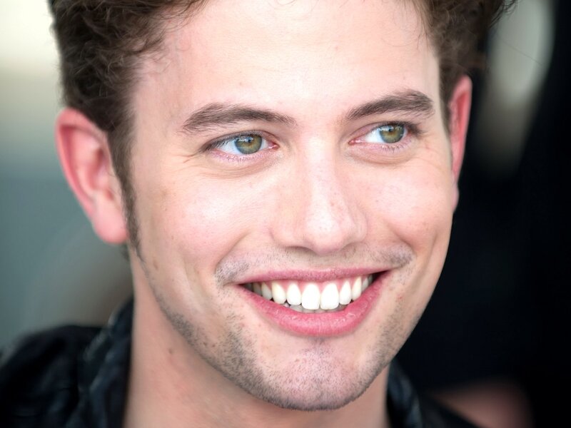 Man with Green Eyes — White, Happy