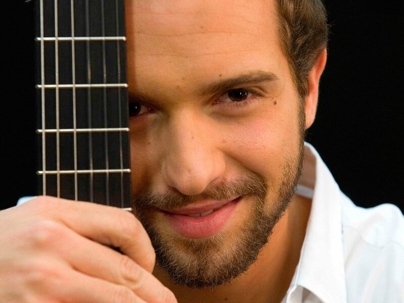 Man with Guitar — Black, Neutral