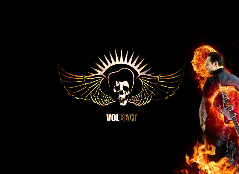 Man with Guitar in Flames