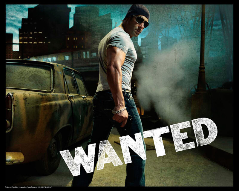 Man with Gun in Alley — Blue