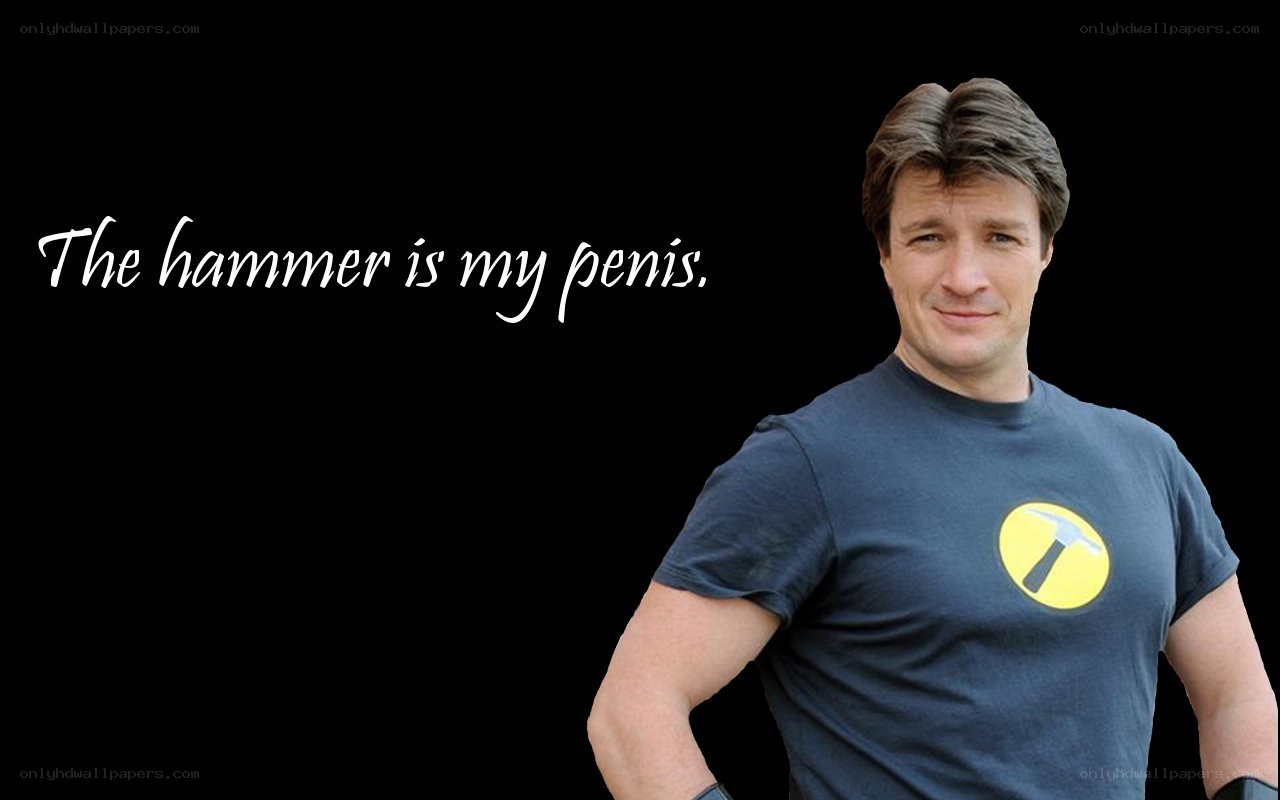 man with hammer t-shirt