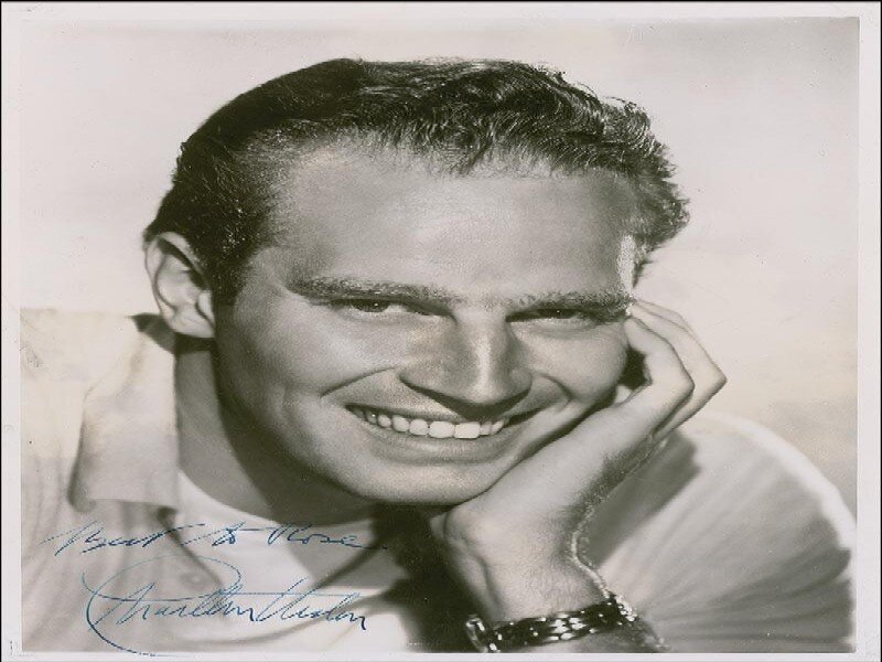 Man with Hand on Cheek — Black, Smiling
