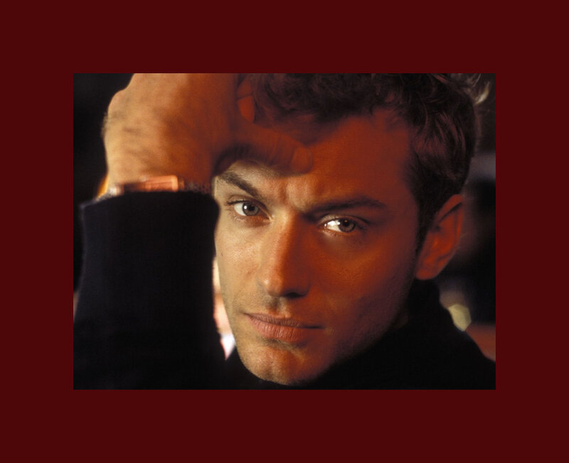Man with Hand on Forehead — Red
