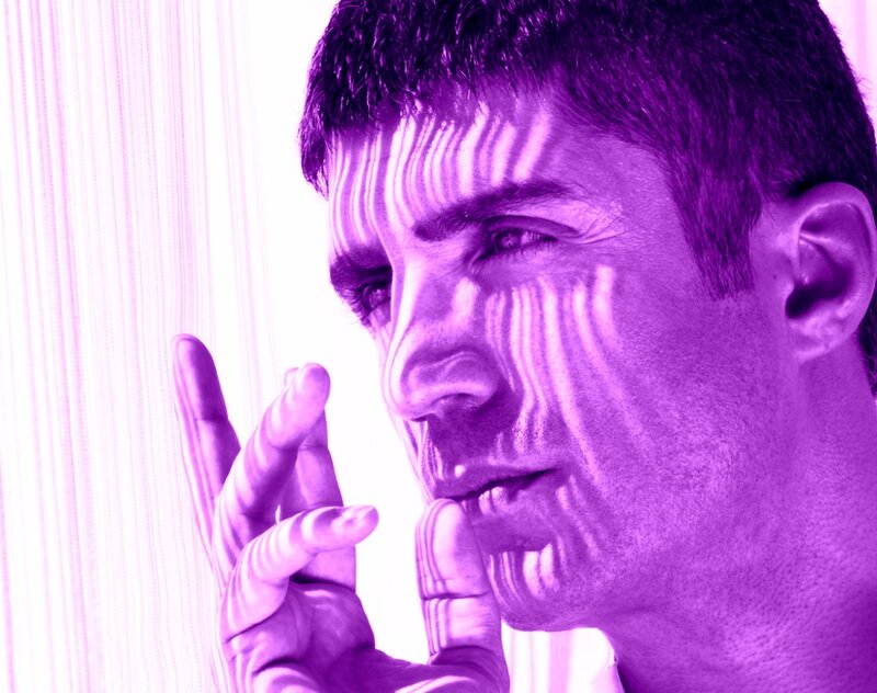 Man with Hand to Face