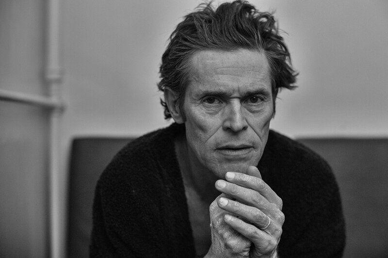 Man with Hands Clasped — Black, Serious, Photograph