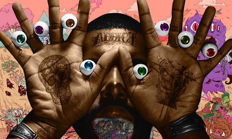 Man with Hands Covering Face