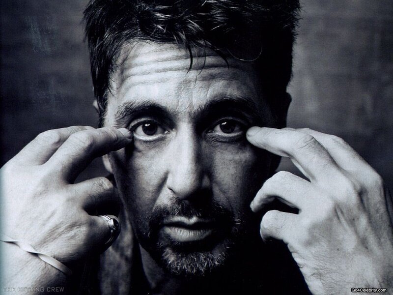 Man with Hands on Face — Black, Dramatic