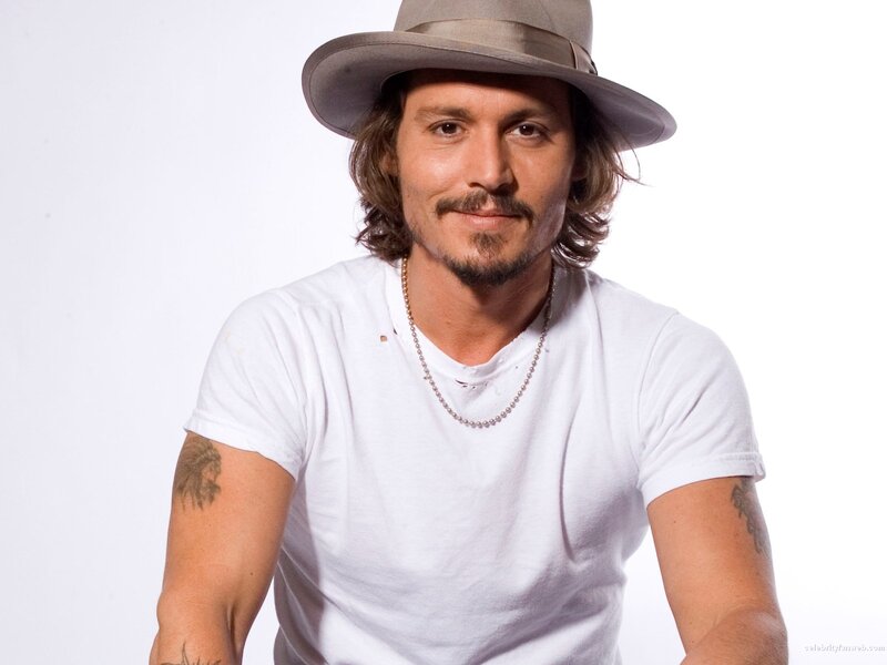 Man with Hat and Tattoos