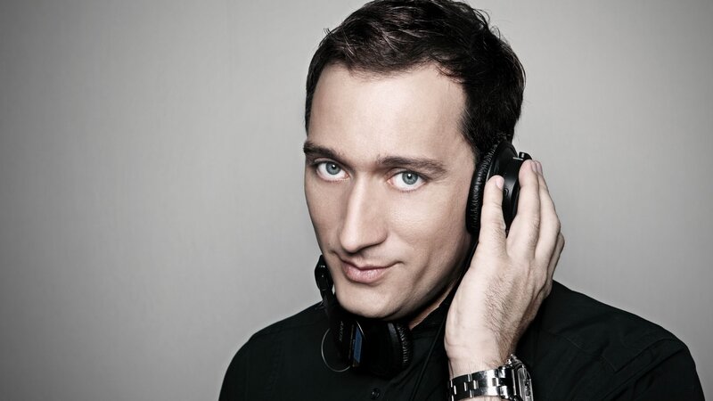 Man with Headphones — Gray, Neutral