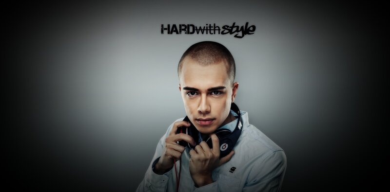Man with Headphones — Gray