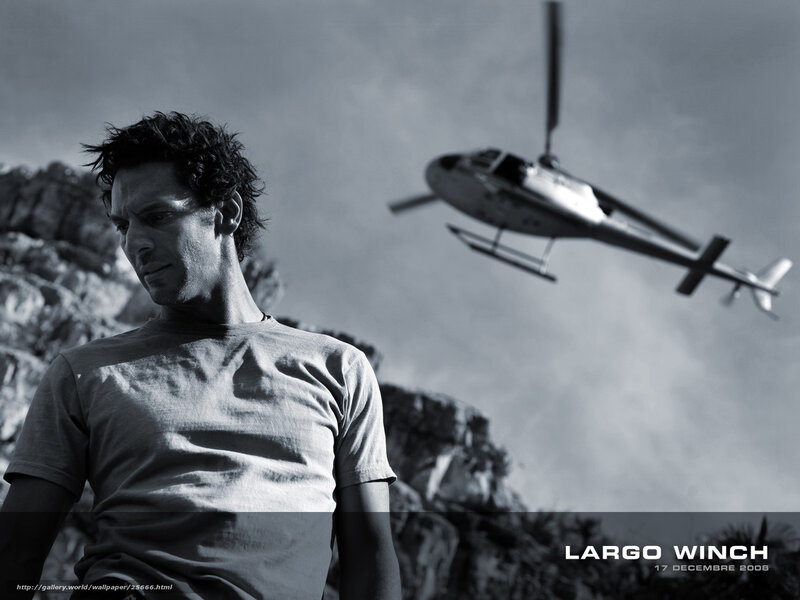 Man with Helicopter