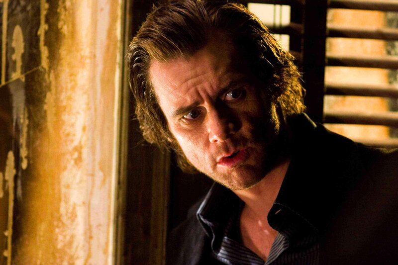 man with intense expression
