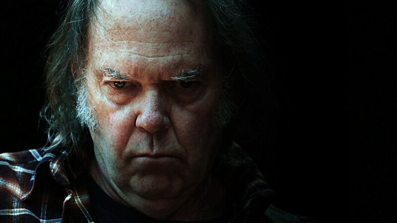 man with intense gaze
