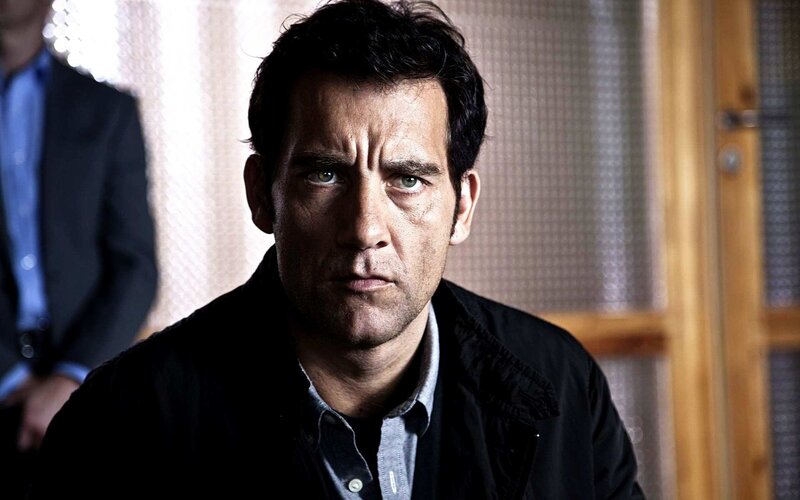 man with intense gaze