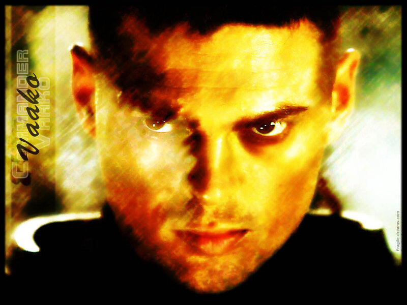 Man with Intense Gaze — Yellow