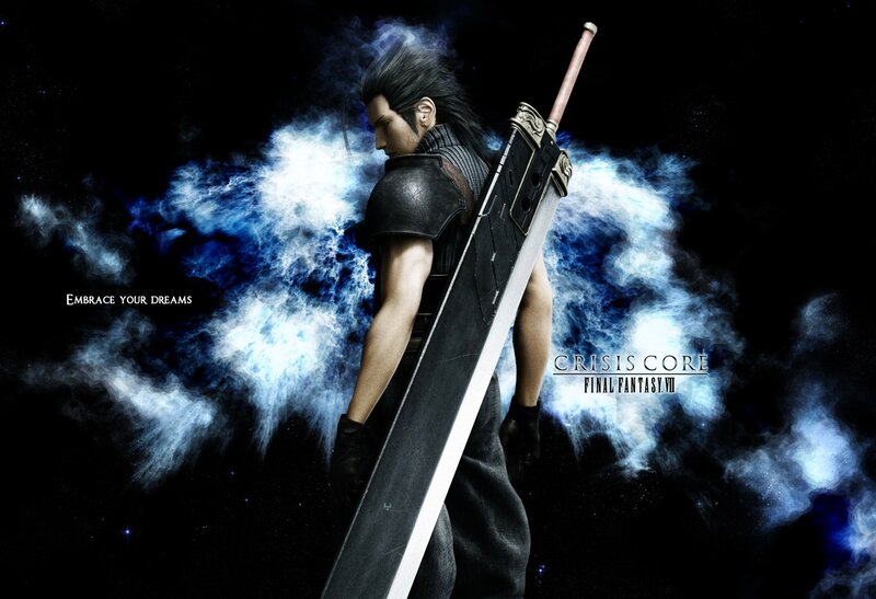 Man with Large Sword — Black, Dramatic, Night, Digital Art