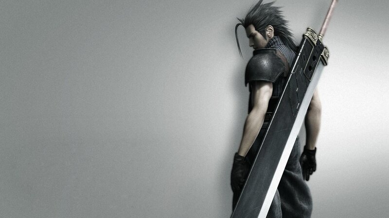 Man with Large Sword — Gray