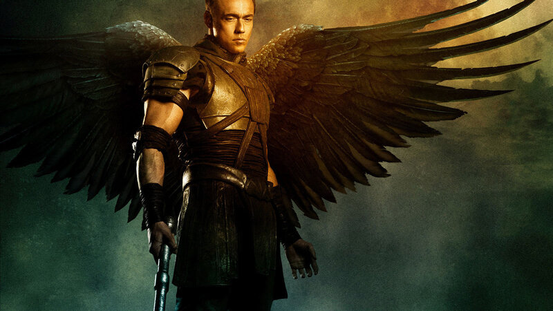 Man with Large Wings