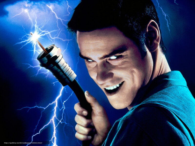 Man with lightning cable