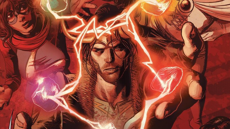 Man with Lightning Energy