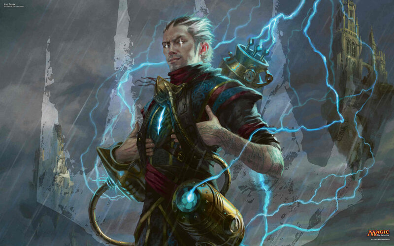 Man with Lightning Magic
