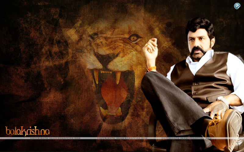 Man with Lion Background — Brown