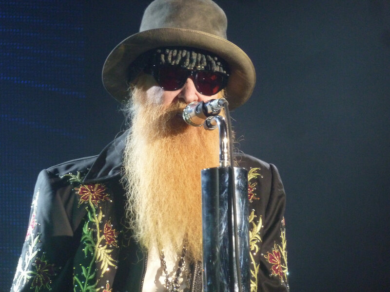Man with Long Beard — Black, Dramatic, Photograph, Hat