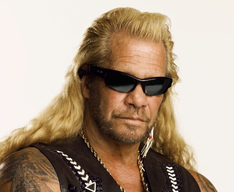 man with long blonde hair