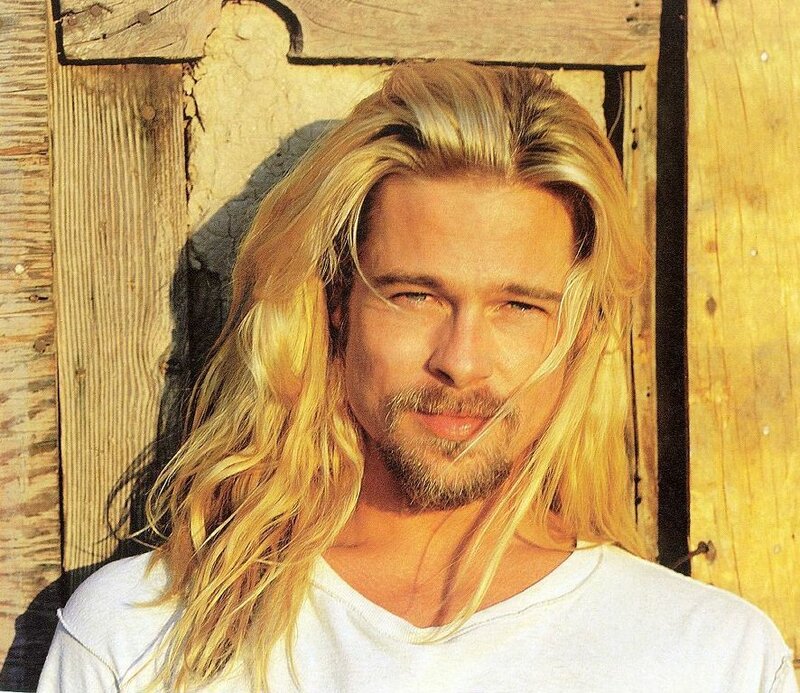 Man with Long Blonde Hair — Calm