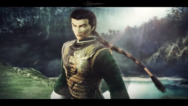 Man with Long Braid