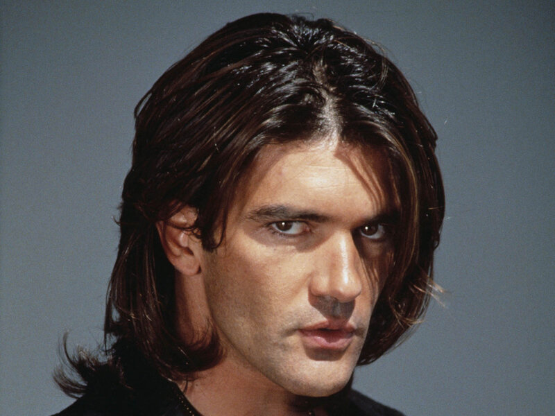 Man with Long Brown Hair