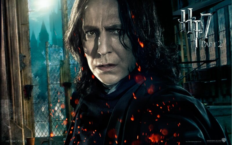 Man with Long Dark Hair — Black, Dramatic, Night