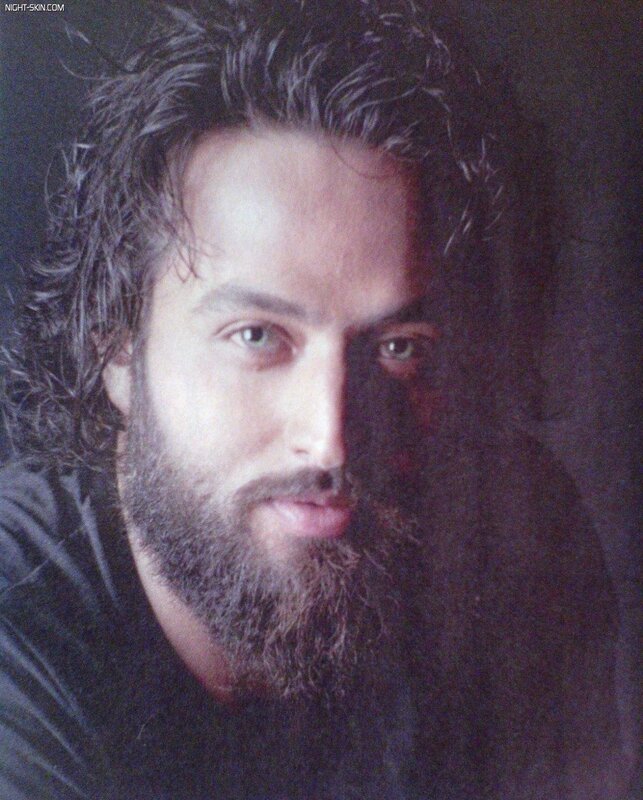 man with long hair and beard
