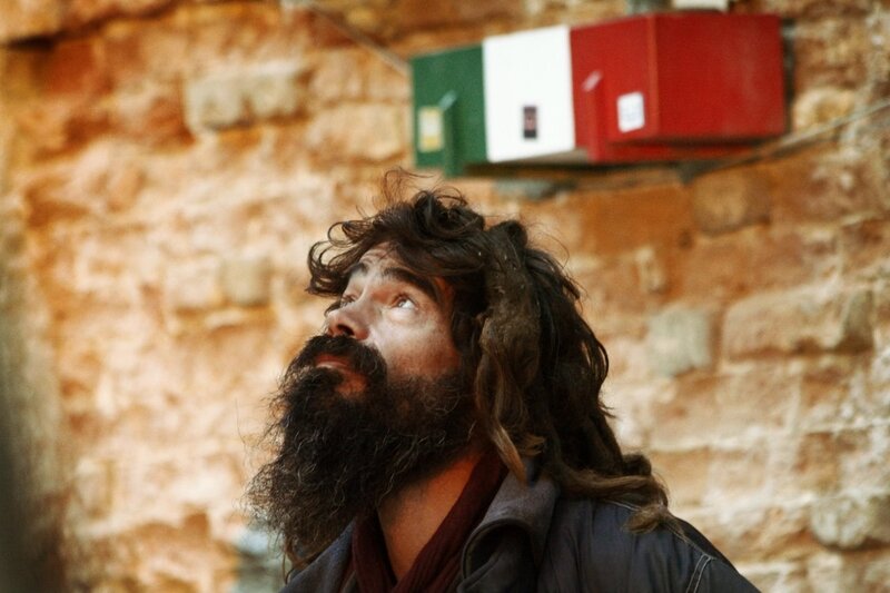 man with long hair and beard