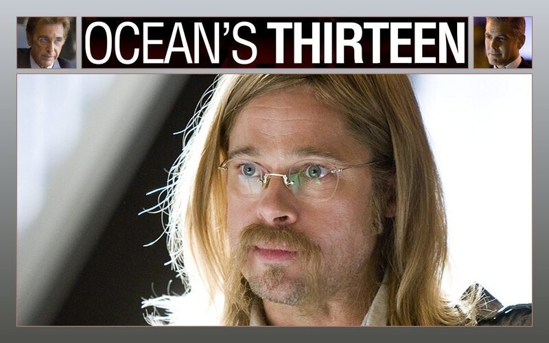Man with Long Hair and Glasses — White