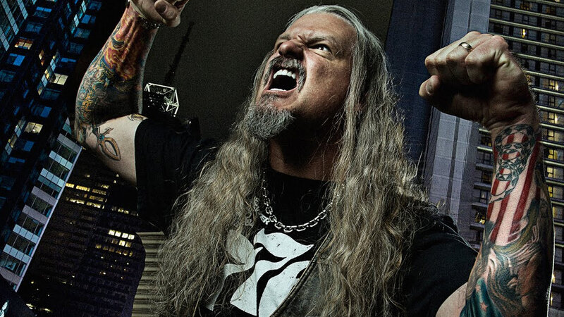 Man with Long Hair and Tattoos — Black, Aggressive, Night