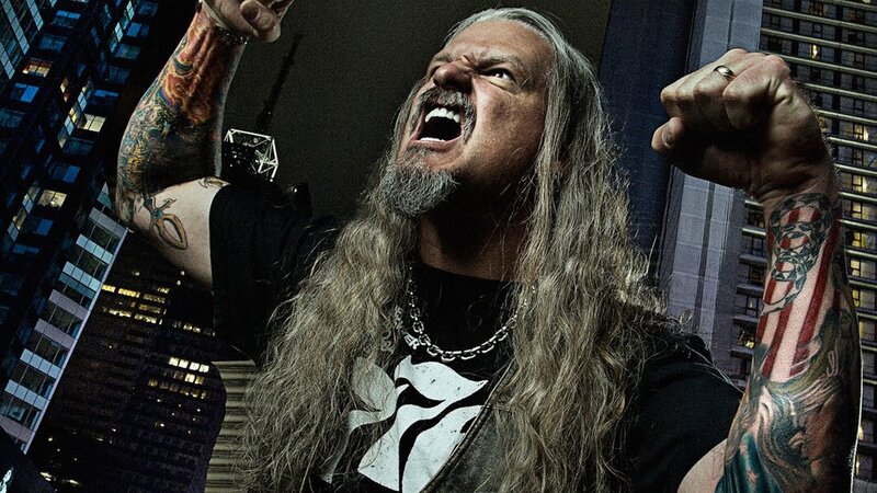 Man with Long Hair and Tattoos — Black, Aggressive
