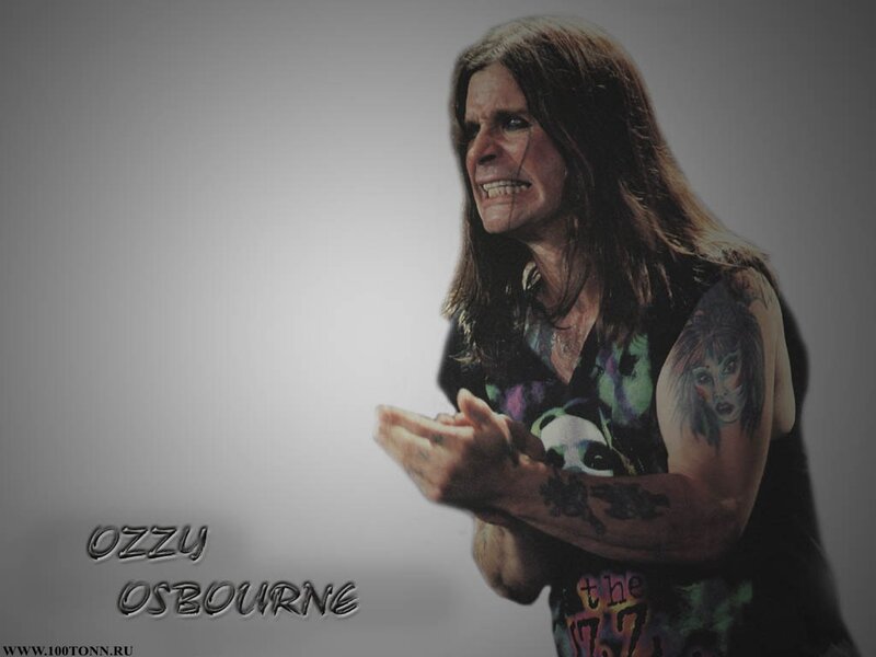 Man with Long Hair and Tattoos — Gray