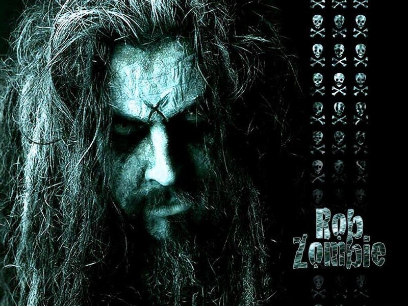 Man with Long Hair — Black, Dark, Dramatic