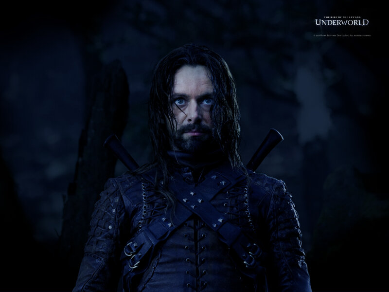Man with Long Hair — Black, Dramatic, Night, Photograph, Sword