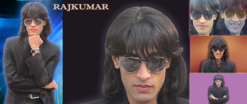 Man with Long Hair — Black, Dramatic, Photograph, Sunglasses