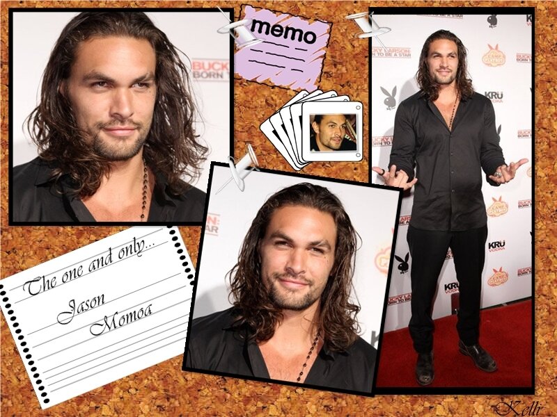 Man with Long Hair — Brown, Celebratory