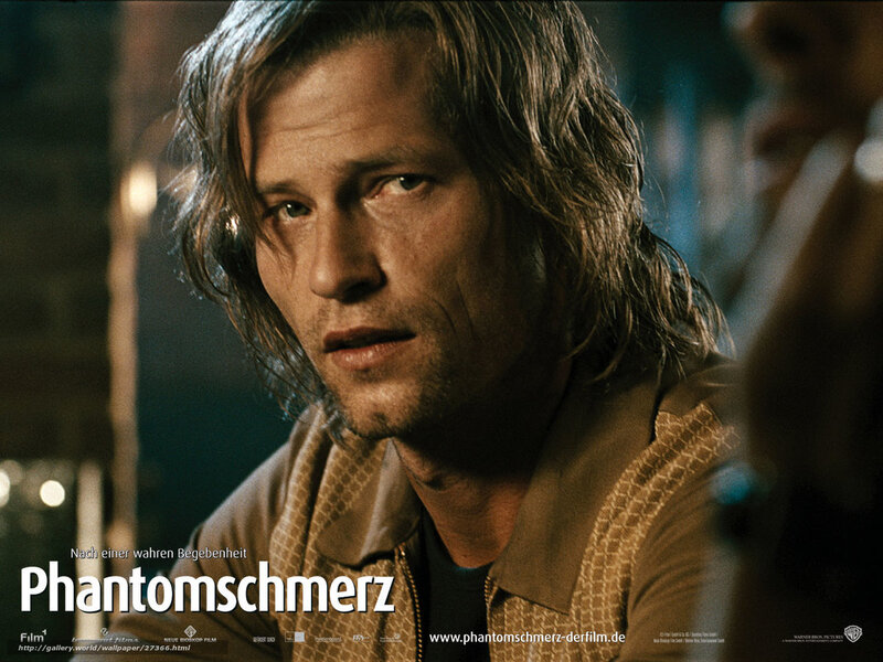 Man with Long Hair — Brown, Dramatic, Night