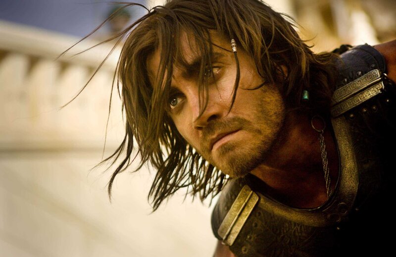 Man with Long Hair — Brown, Dramatic, Photograph, Armor